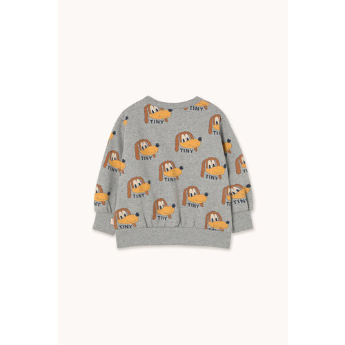 Tinycottons Grijze trui met honden print