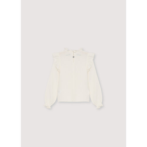 the new society Ecru blouse