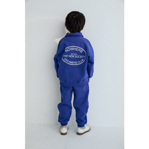 the new society Blauwe jogger