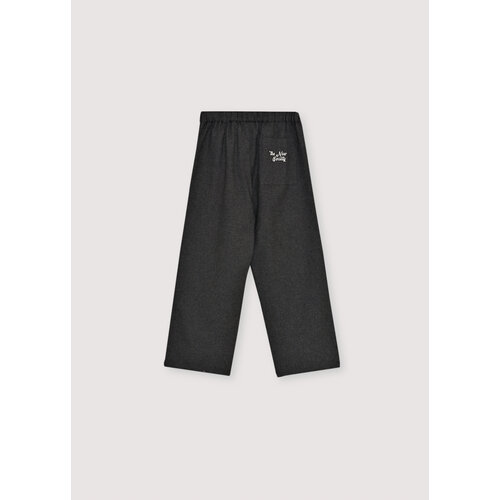 the new society Zachte grijze broek