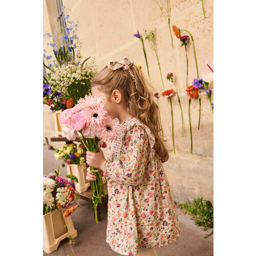 Louise Misha Scrunchie met bloemenprint Louise Misha Scrunchie met bloemenprint