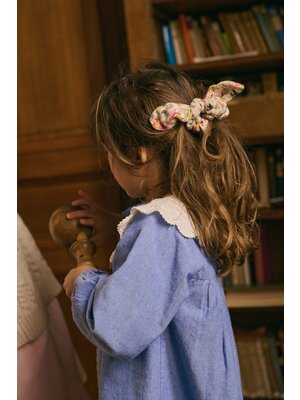 Louise Misha Scrunchie Chloe Cream Wild Flowers