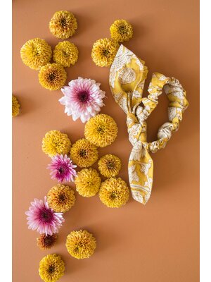 Louise Misha Scrunchie Chloe Honey Mountain Avens