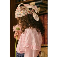 Woven Scarf Capucine Cream Wild Flowers