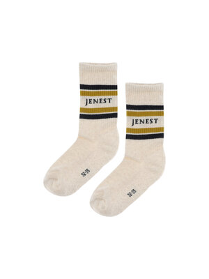 JENEST JS Sport Socks Ecru Melange