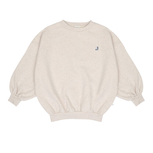 JENEST Pippa Sweater Ecru Melange Woman JENEST Pippa Sweater Ecru Melange Woman