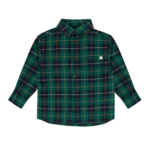 JENEST Shirt met donker groene ruit JENEST Shirt met donker groene ruit