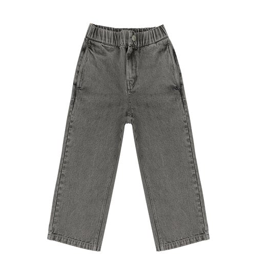 JENEST Unisex Denim Pants Grey Wash JENEST Unisex Denim Pants Grey Wash