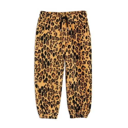 Mini Rodini Leopard Fleece Trousers Mini Rodini Leopard Fleece Trousers
