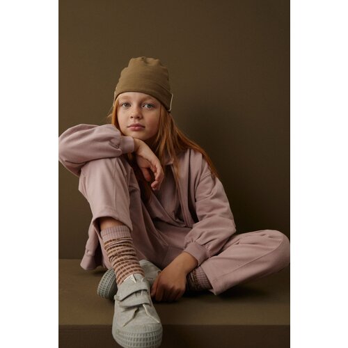 Gray label Kniekousen in een warm roze & bruine kleur Gray label Kniekousen in een warm roze & bruine kleur