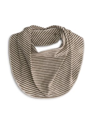 Gray label Baby Bib Woody & Cream Gray label Baby Bib Woody & Cream