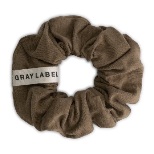 Gray label Set van 2 scrunchies in warm bruin Gray label Set van 2 scrunchies in warm bruin