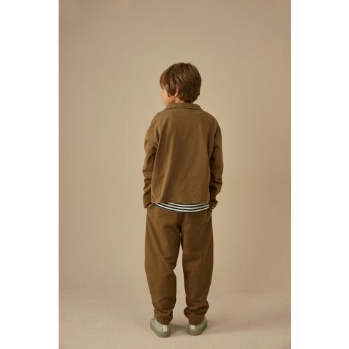 Gray label Jogger in warm bruin Gray label Jogger in warm bruin