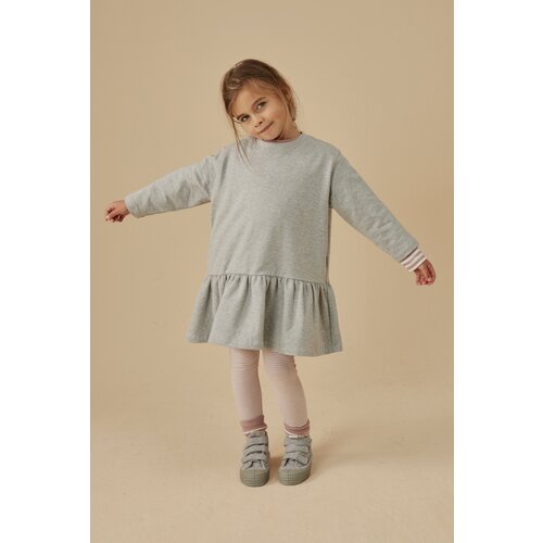 Gray label Legging warm roze & crème gestreept Gray label Legging warm roze & crème gestreept