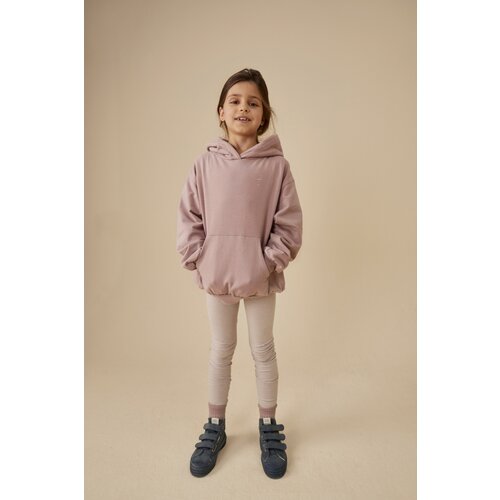 Gray label Legging warm roze & crème gestreept Gray label Legging warm roze & crème gestreept