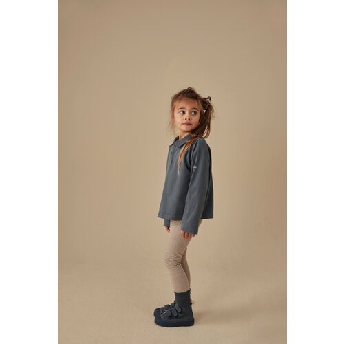 Gray label Legging warm bruin & crème gestreept Gray label Legging warm bruin & crème gestreept