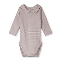 Baby Collar Onesie Berry Cream