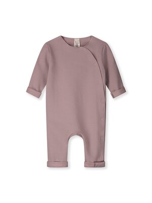Gray label Baby suit with snaps Berry