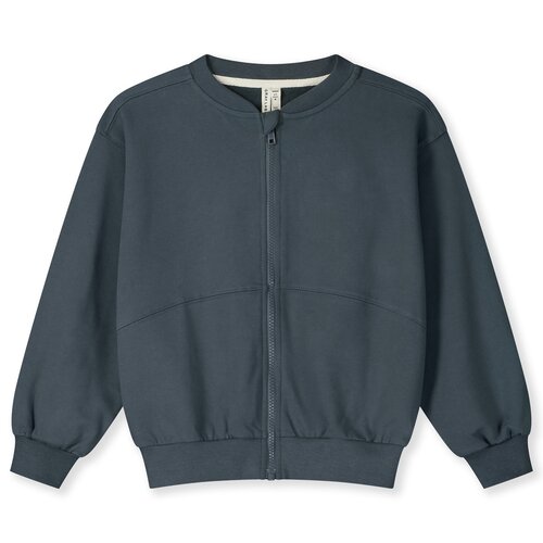 Gray label Sweater met rits in blauw grijs Gray label Sweater met rits in blauw grijs