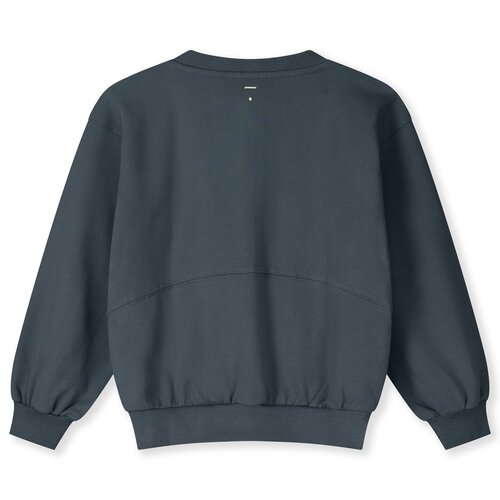 Gray label Sweater met rits in blauw grijs Gray label Sweater met rits in blauw grijs