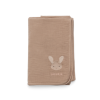 Ploekie Muslin Blanket XL | Fluffy Bunny