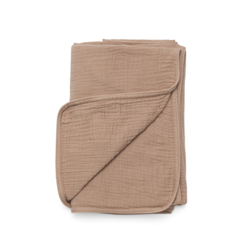 Donsje Mouseline deken in warm roze met fluffy bunny Donsje Mouseline deken in warm roze met fluffy bunny