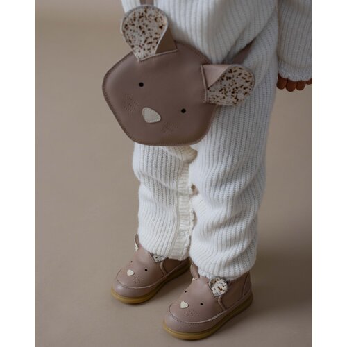 Donsje Gevoerde peuter schoen met muis Donsje Gevoerde peuter schoen met muis