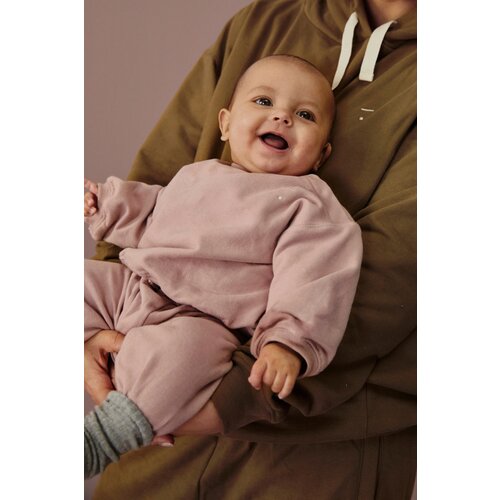 Gray label Baby dropped Shoulder Sweater Berry Gray label Baby dropped Shoulder Sweater Berry
