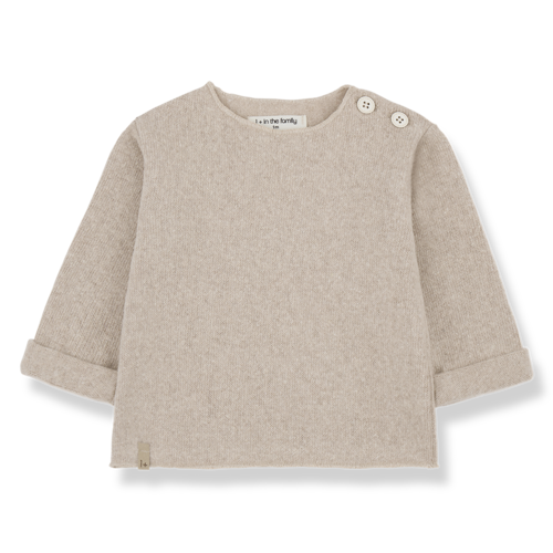 1 + in the family Chapin Beige Long Sleeve T-Shirt 1 + in the family Chapin Beige Long Sleeve T-Shirt