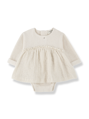 1 + in the family Nicoline Ecru Dress With Body