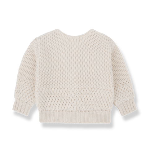 1 + in the family Merino baby vestje