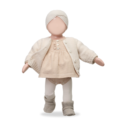 1 + in the family Merino baby vestje