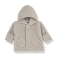 Jannick Beige Hooded Jacket