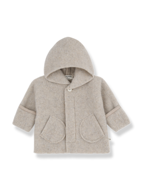 1 + in the family Jannick Beige Hooded Jacket