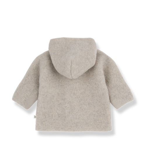 1 + in the family Beige wollen baby jasje