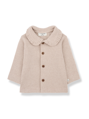 1 + in the family Gisela Nude Collar Blouse