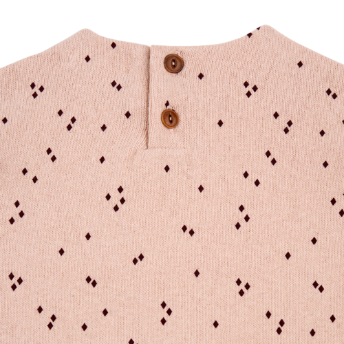 1 + in the family Licht roze baby sweater