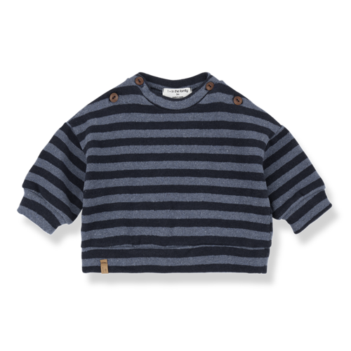 1 + in the family Dirk Denim Sweater 1 + in the family Dirk Denim Sweater