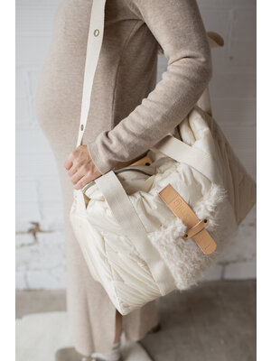 1 + in the family Iconic Bag Ecru Maternity Bag