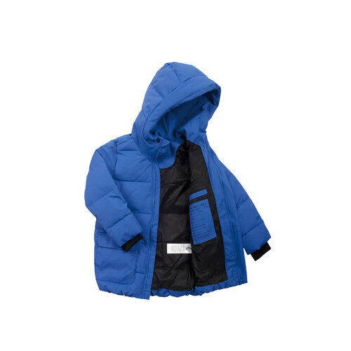 GOSOAKY Waterdichte half lange winterjas in blauw