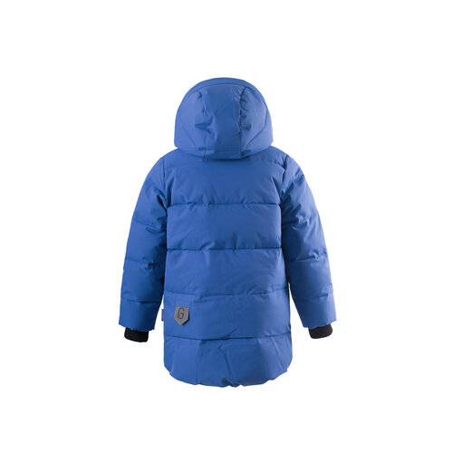GOSOAKY Waterdichte half lange winterjas in blauw