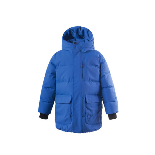 GOSOAKY Waterdichte half lange winterjas in blauw