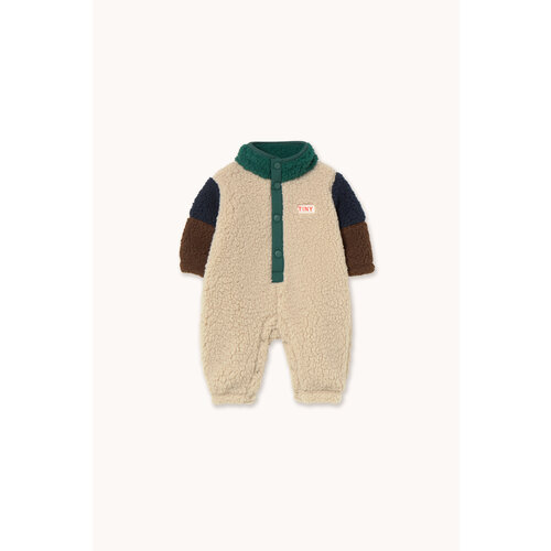 Tinycottons Color Block Polar Sherpa One piece Tinycottons Color Block Polar Sherpa One piece