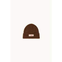 Solid Beanie Brown
