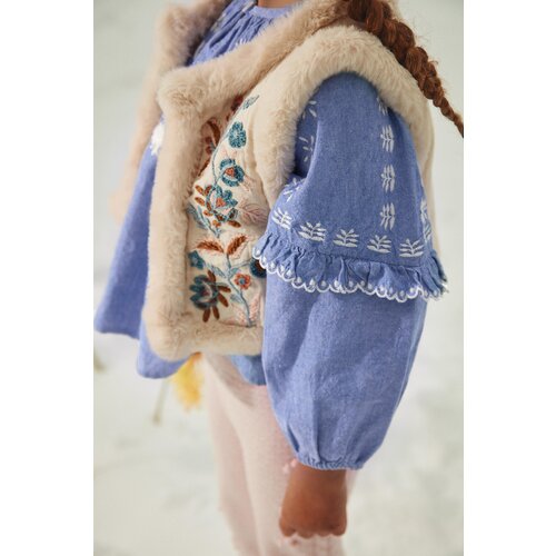 Louise Misha Reversible Vest Librana Cream Louise Misha Reversible Vest Librana Cream