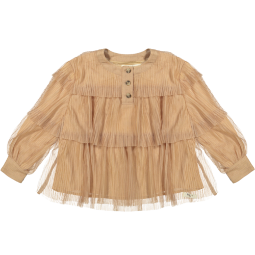 Baje studio Luxe blouse met plissé