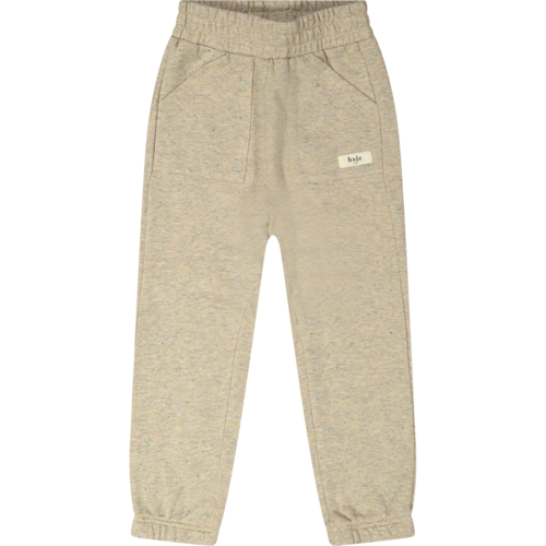Baje studio Zandkleurige broek met zakken