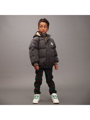 Mini Rodini Ritzratz Patch Puffer Black