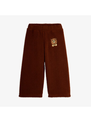 Mini Rodini Bear Emb Pile Trousers