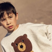 Bear Chenille Sweatshirt